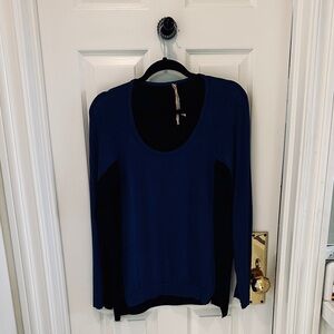 Bailey 44 Navy Blue Blouse